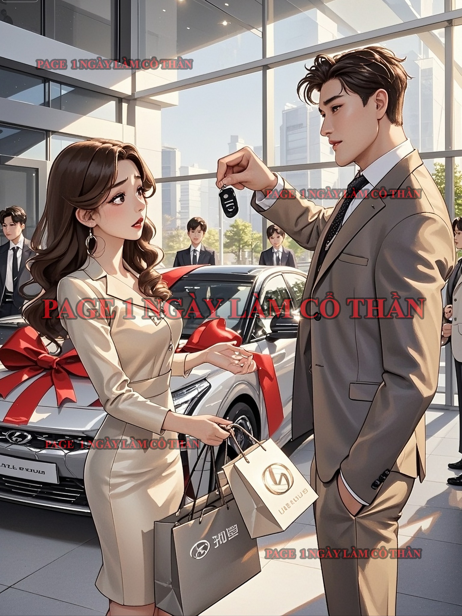 Bìa truyện CHIẾC XE HỒI MÔN