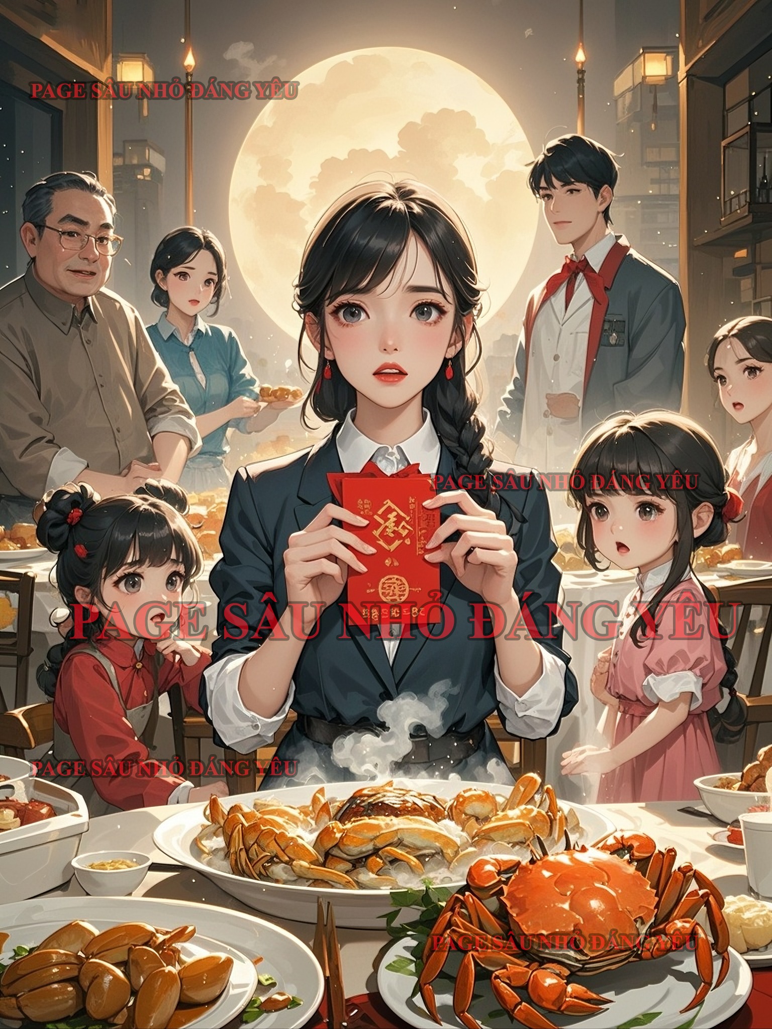 Bìa truyện NHÀ CHỒNG LÀ Ổ BUÔN NGƯỜI