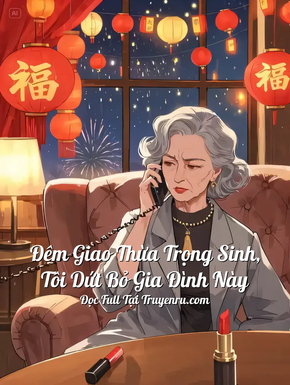 Bìa truyện Đêm Giao Thừa Trọng Sinh, Tôi Dứt Bỏ Gia Đình Này