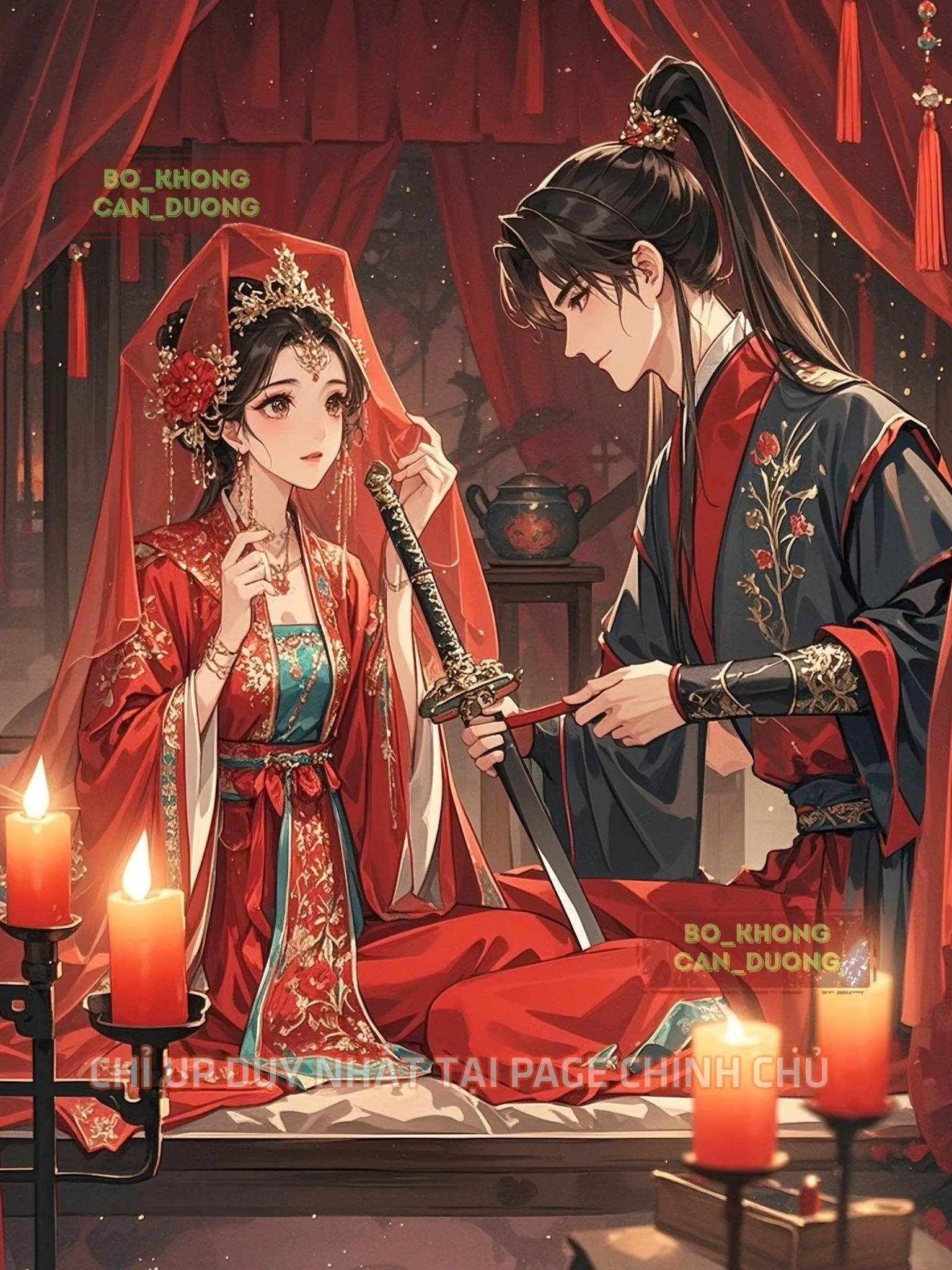 Bìa truyện HÔN NHÂN XUNG HỈ – CUỘC ĐỐI ĐẦU SINH TỬ
