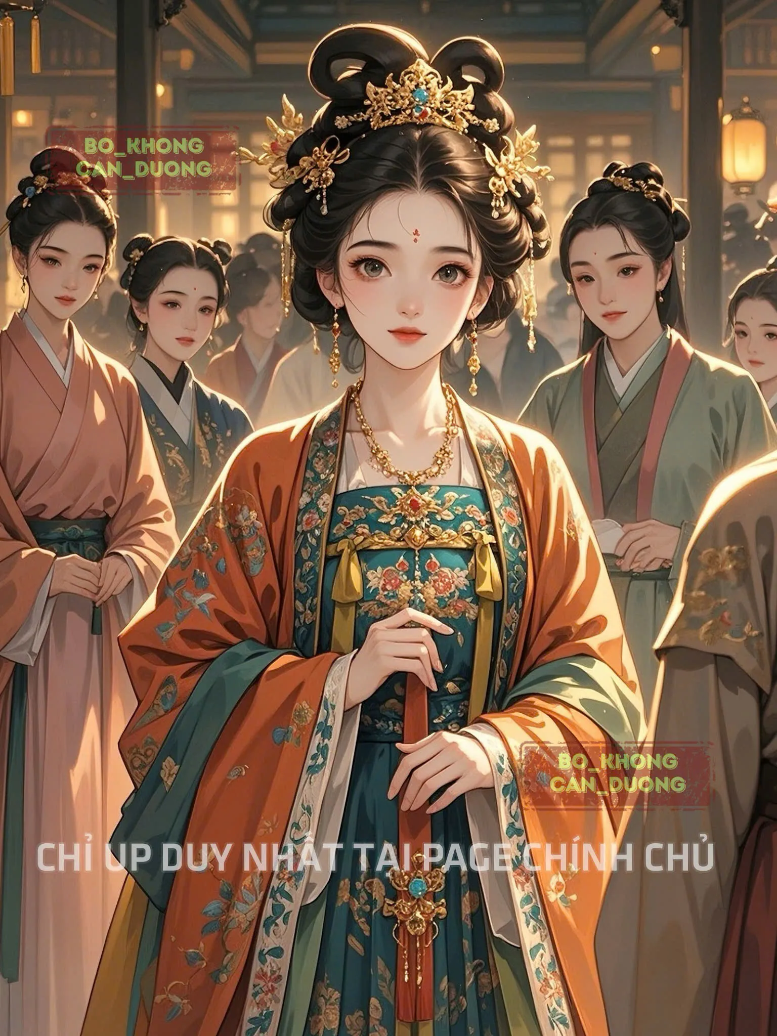 Bìa truyện KHÔNG LÀM THIẾP, CŨNG KHÔNG LÀM KẺ THAY THẾ