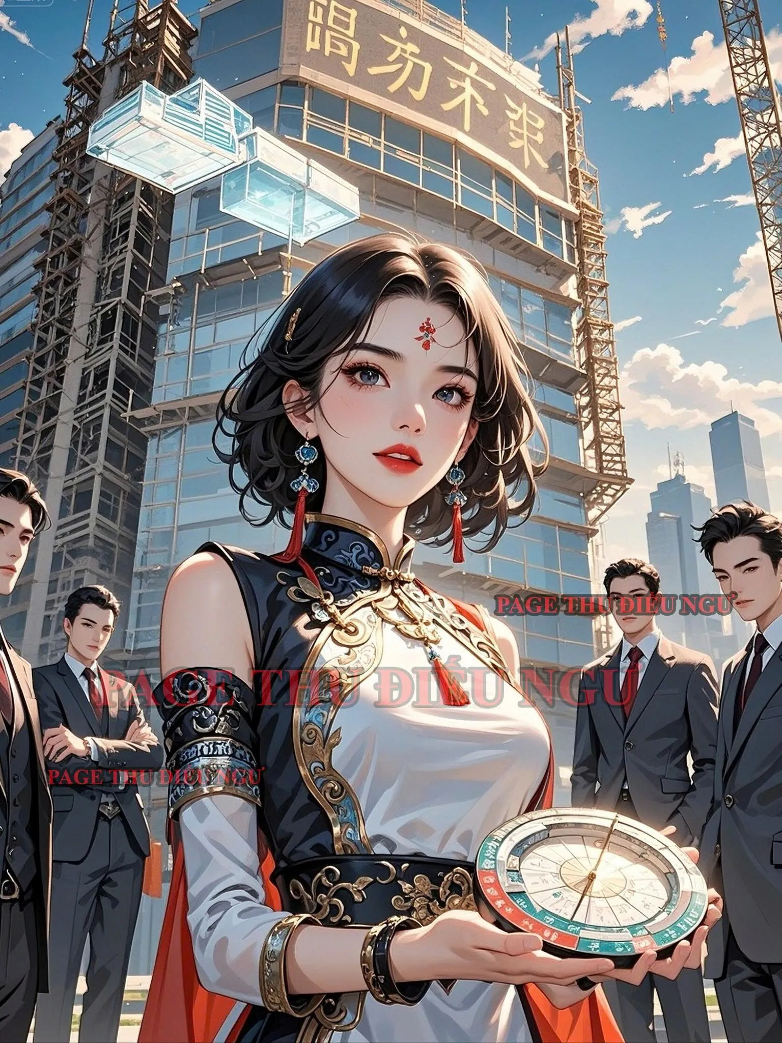 Bìa truyện NGÔI MỘ PHONG THỦY VÀ KẾ HOẠCH TRẢ THÙ