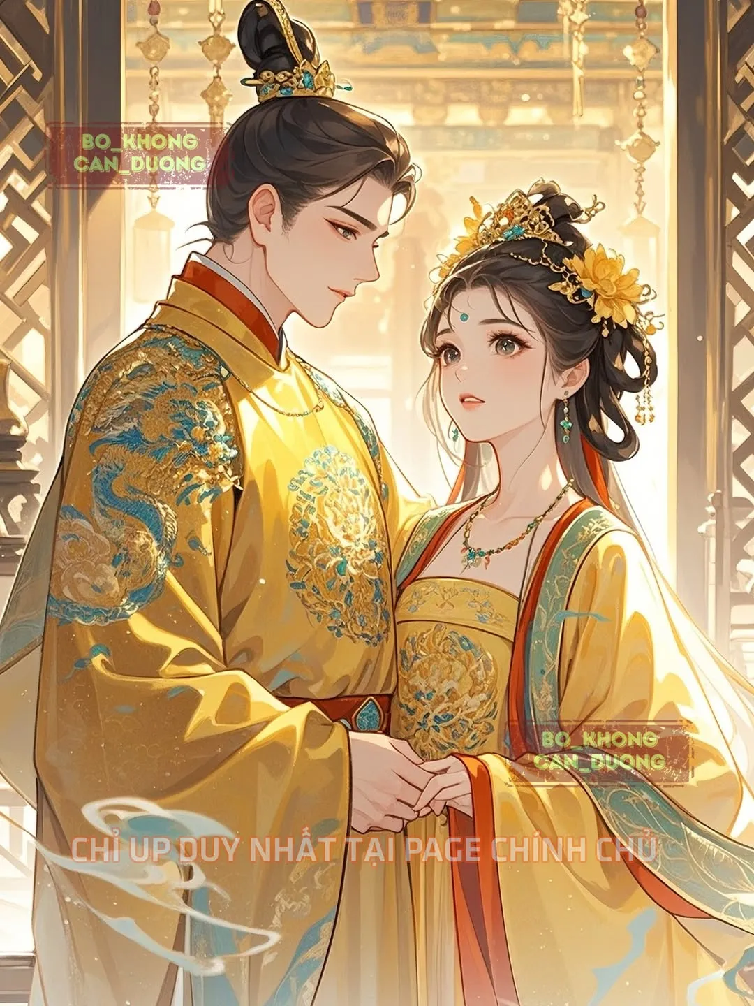Bìa truyện QUÝ PHI DU SINH VÀ THIÊN TỬ